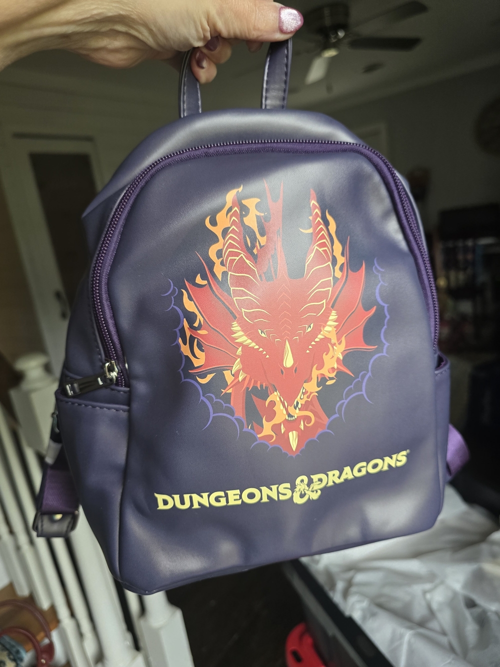 Hasbro Purple Dragon Mini Backpack
